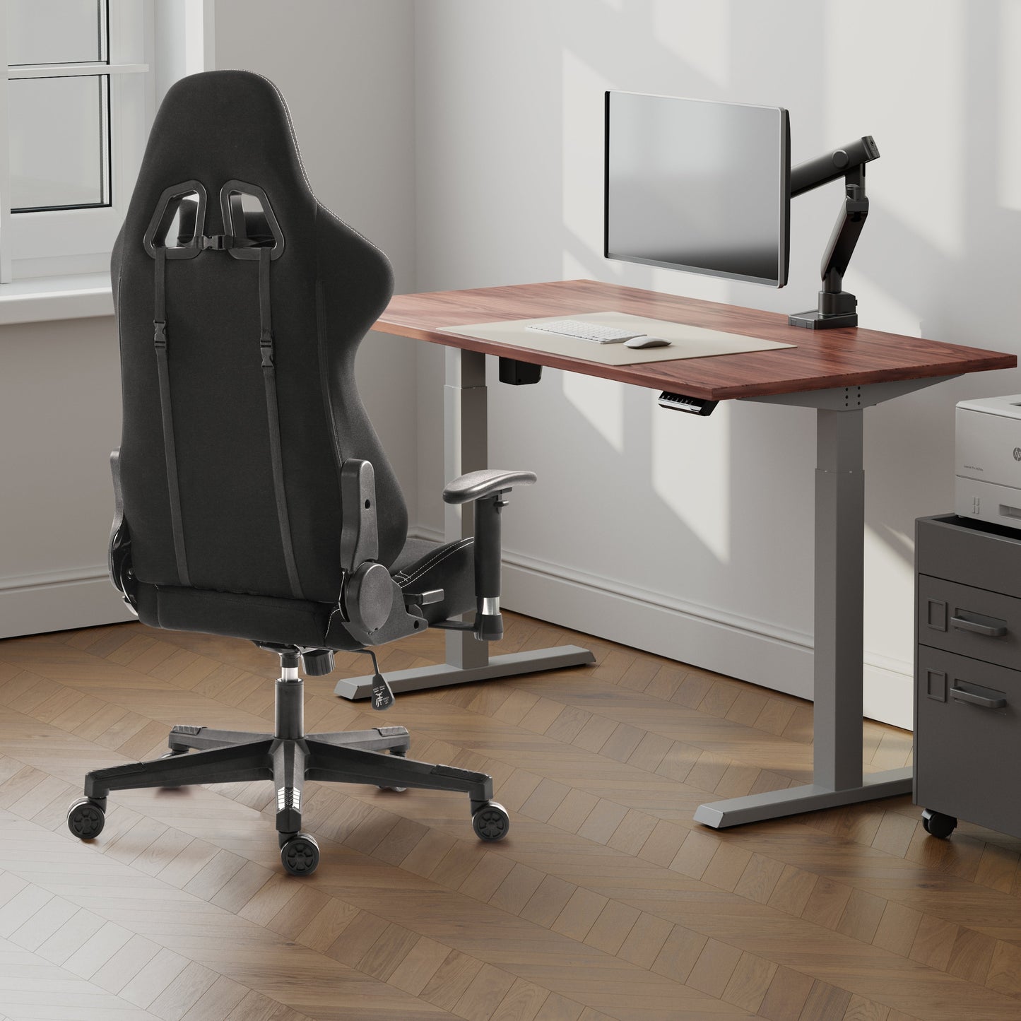 Workzone Stealth Ergonomic, Office Chair, Gaming Chair Black