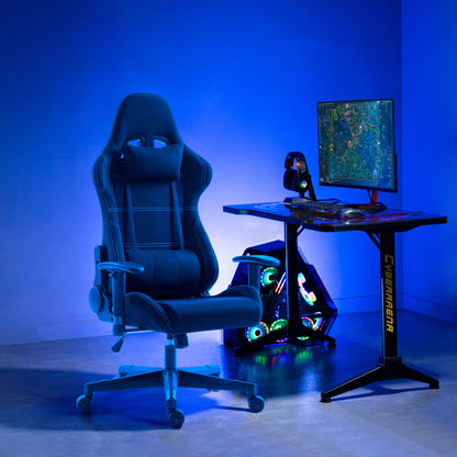 Workzone Stealth Ergonomic, Office Chair, Gaming Chair Black