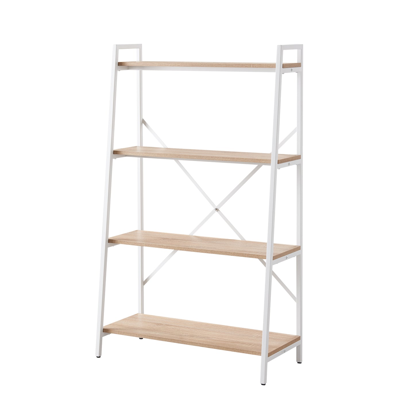 Workzone Aspect Bookcase 1300mm Open Style Oak