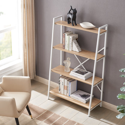 Workzone Aspect Bookcase 1300mm Open Style Oak