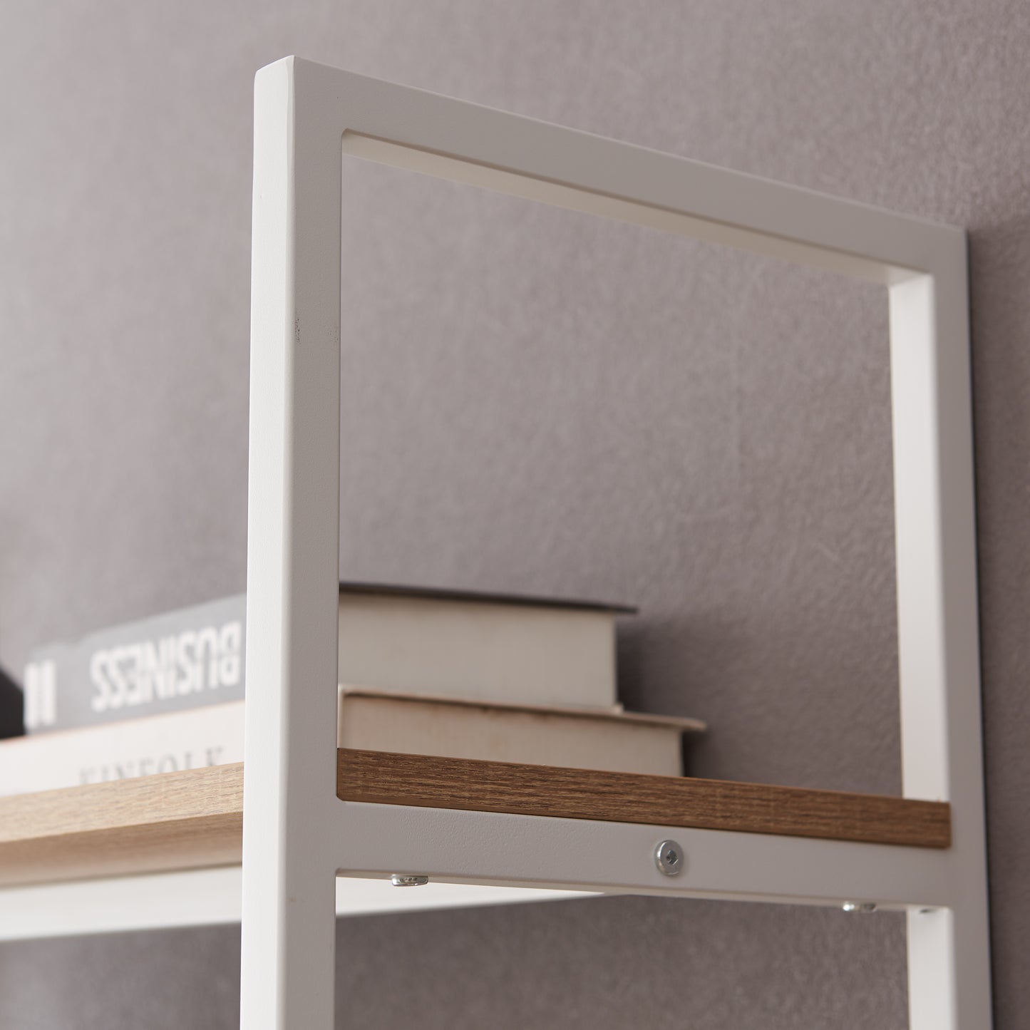 Workzone Aspect Bookcase 1800mm Open Style Oak